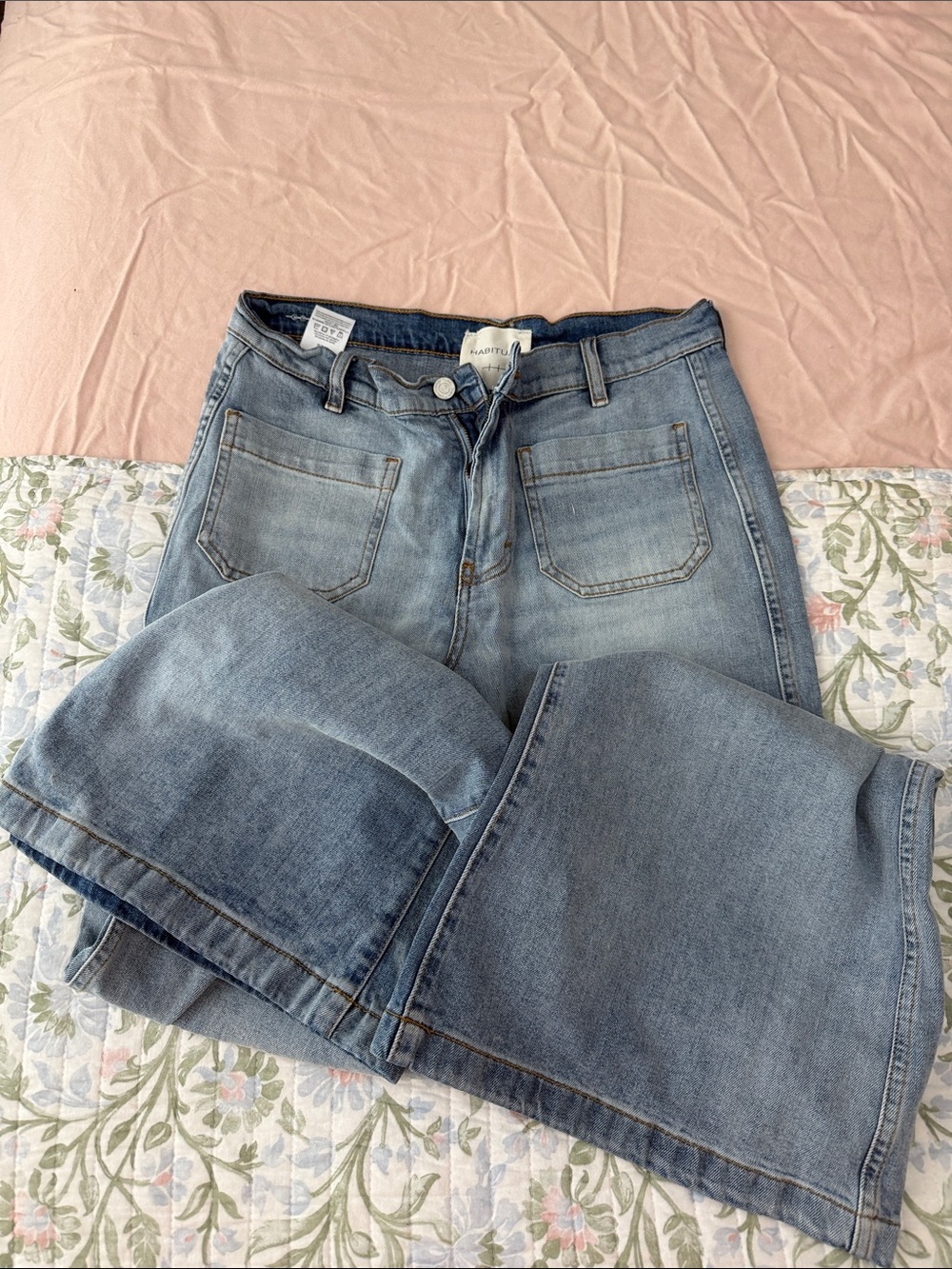 Habitual Light Blue Wide Leg Jeans